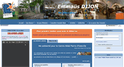 Desktop Screenshot of emmaus-dijon.org